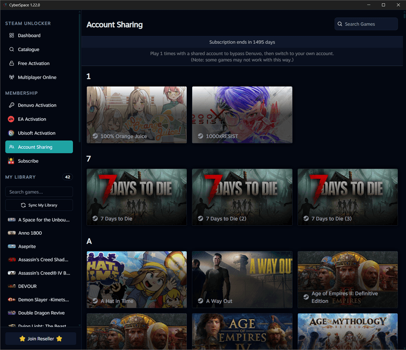 CyberSpace feature 3