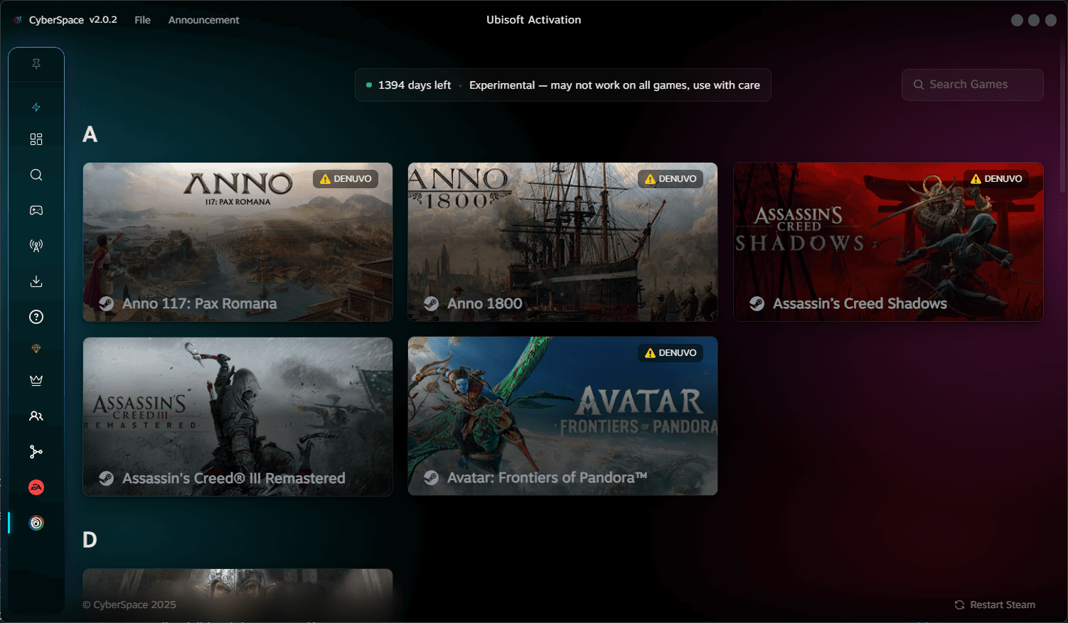 Ubisoft Connect, on demand.
